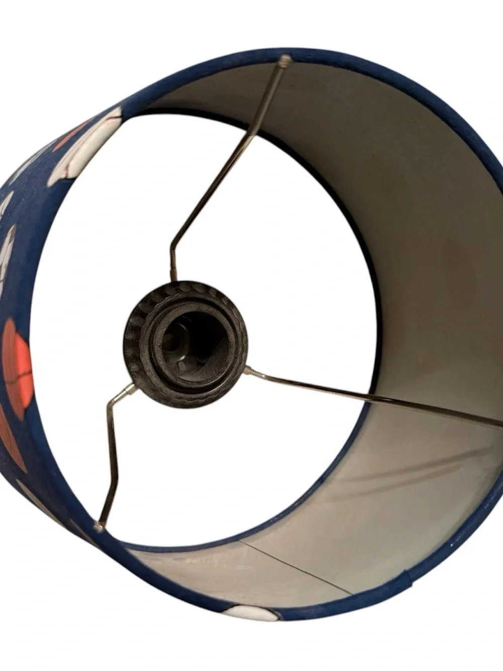Fabric Sports Pattern Navy Lampshade only - Unbranded